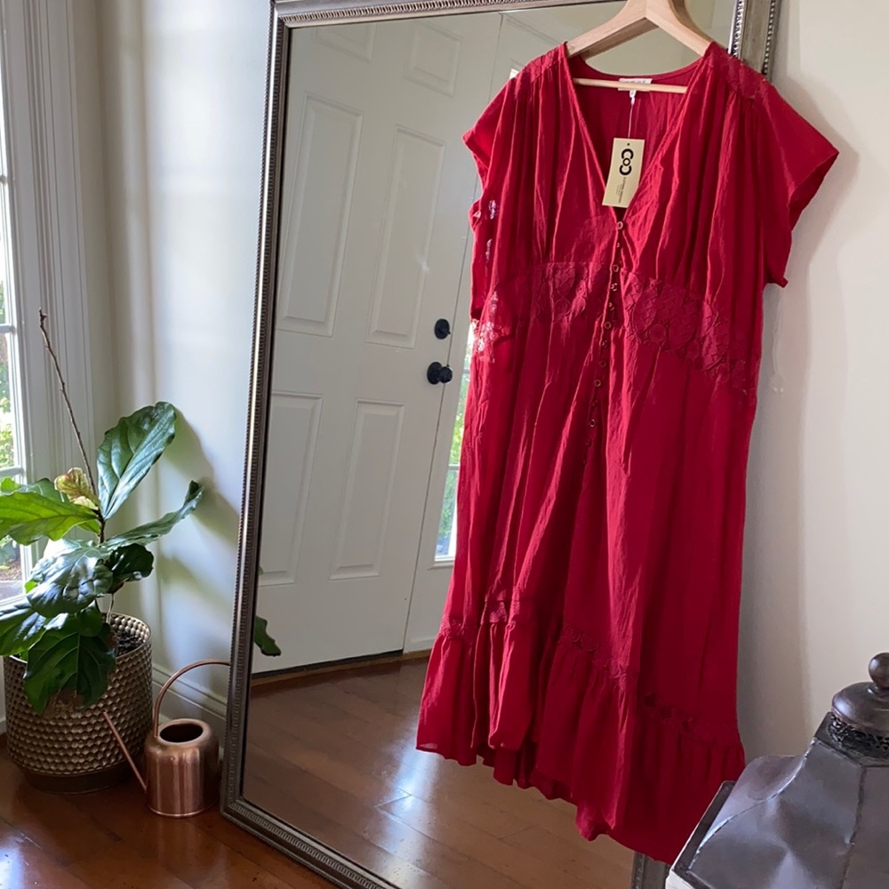 Boutique Style Midi Dress - Picture 2 of 6